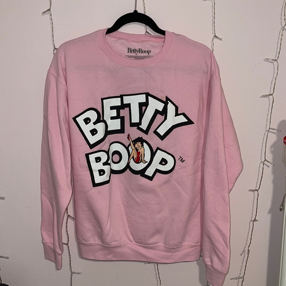 Pink ‘Betty Boop’ sweater